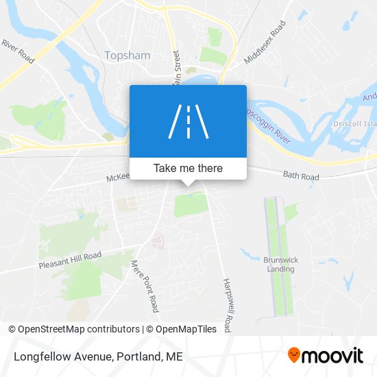 Longfellow Avenue map
