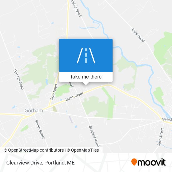 Mapa de Clearview Drive