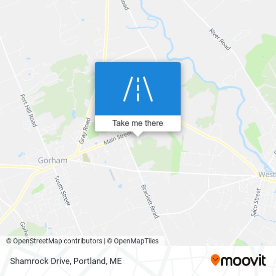 Shamrock Drive map