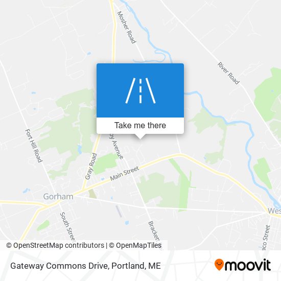 Gateway Commons Drive map