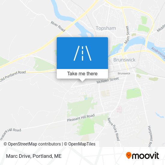 Mapa de Marc Drive