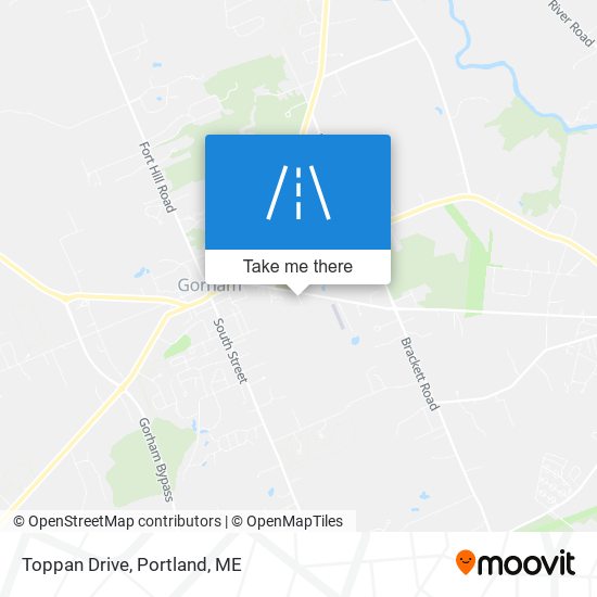 Toppan Drive map
