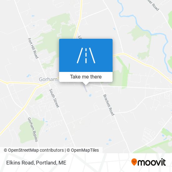 Mapa de Elkins Road