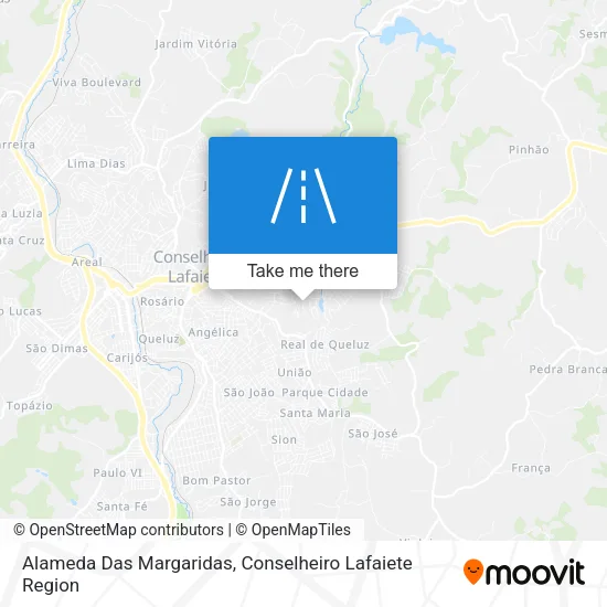 Alameda Das Margaridas map
