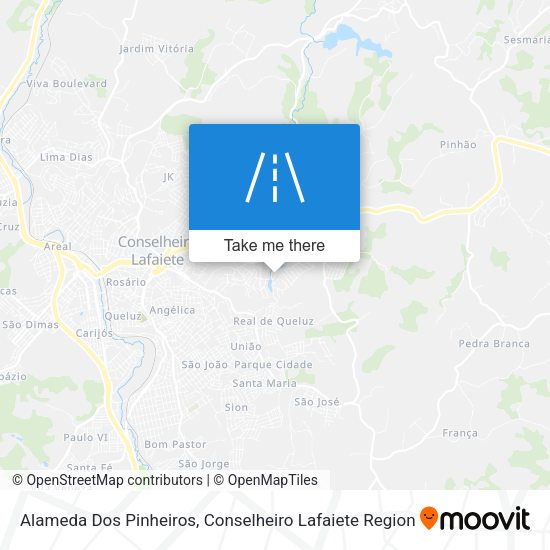 Alameda Dos Pinheiros map