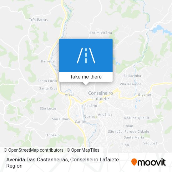 Avenida Das Castanheiras map