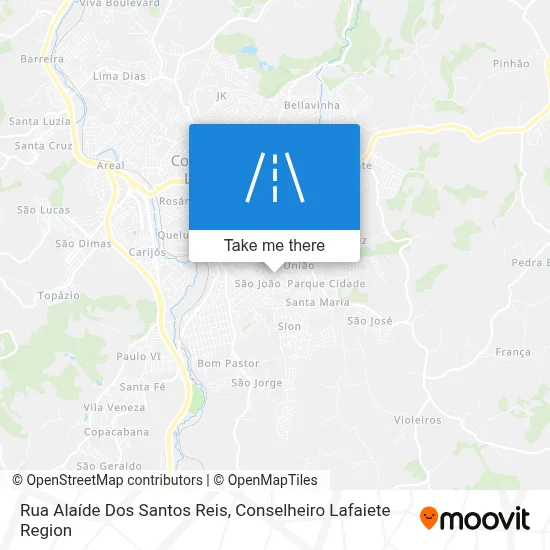 Rua Alaíde Dos Santos Reis map