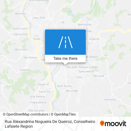 Rua Alexandrina Nogueira De Queiroz map