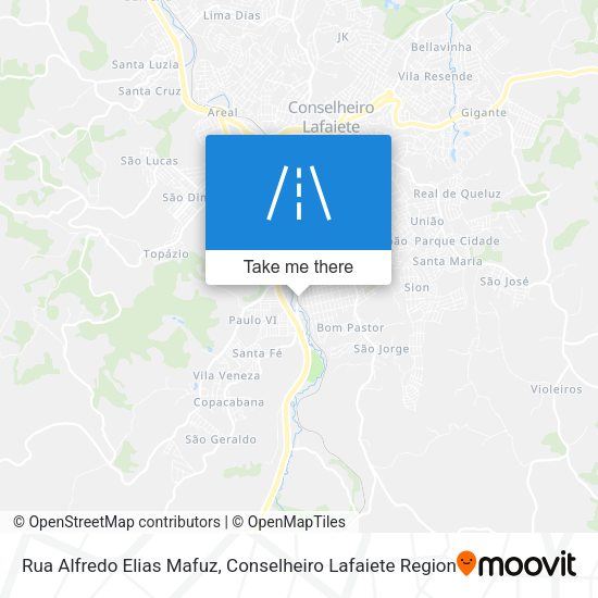Rua Alfredo Elias Mafuz map