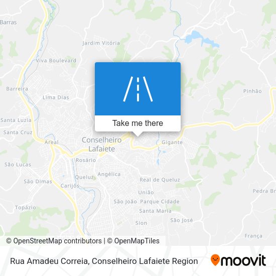 Rua Amadeu Correia map