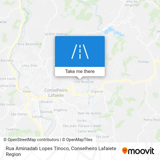 Rua Aminadab Lopes Tinoco map