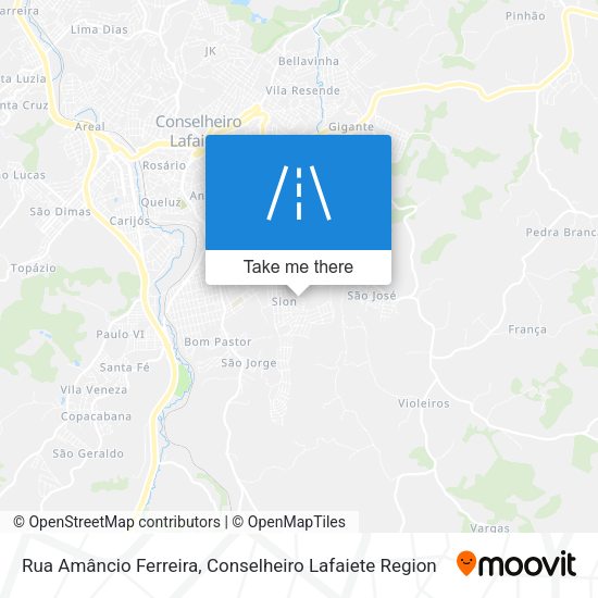 Rua Amâncio Ferreira map