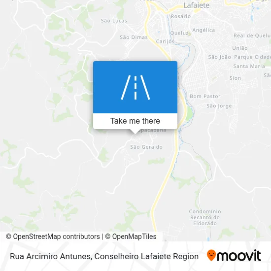 Rua Arcimiro Antunes map