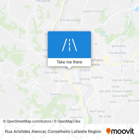 Rua Aristides Alencar map