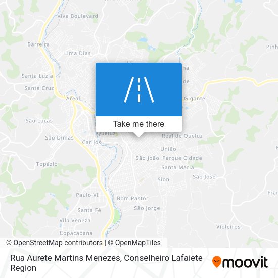Rua Aurete Martins Menezes map