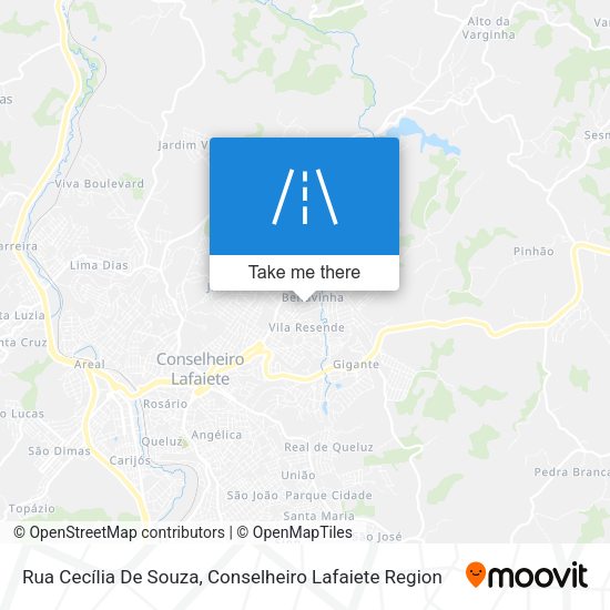 Rua Cecília De Souza map