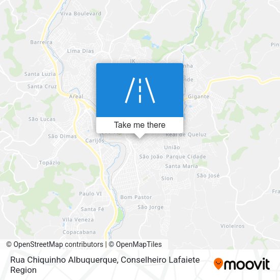 Rua Chiquinho Albuquerque map