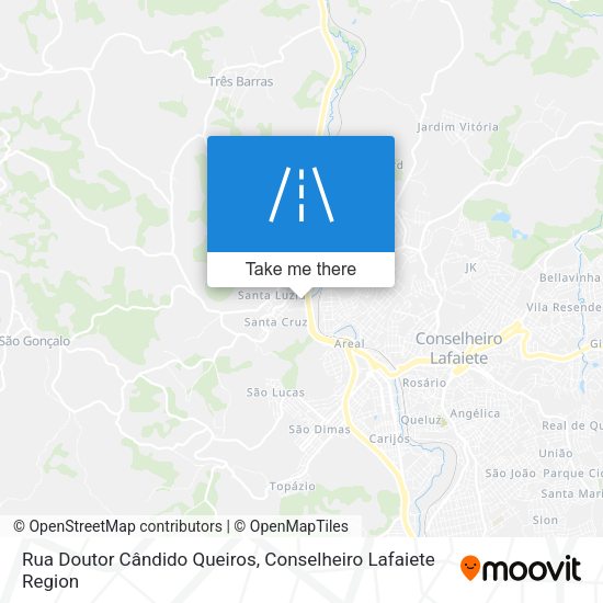Rua Doutor Cândido Queiros map