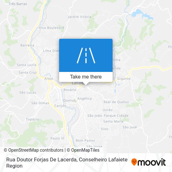 Rua Doutor Forjas De Lacerda map
