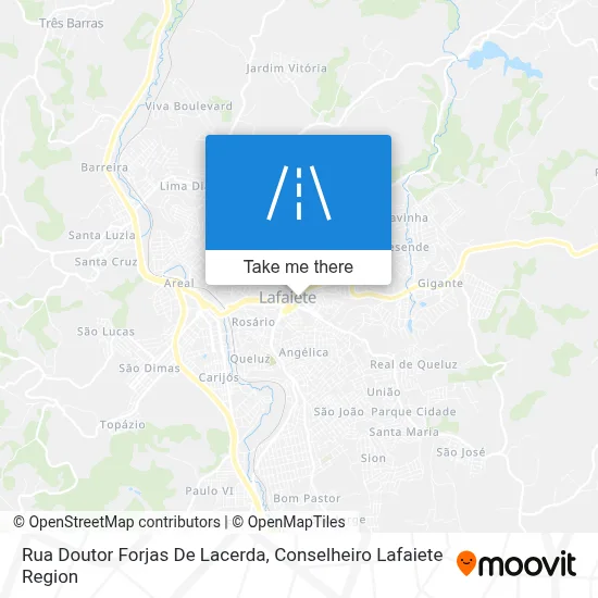 Rua Doutor Forjas De Lacerda map