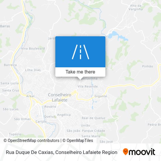Rua Duque De Caxias map