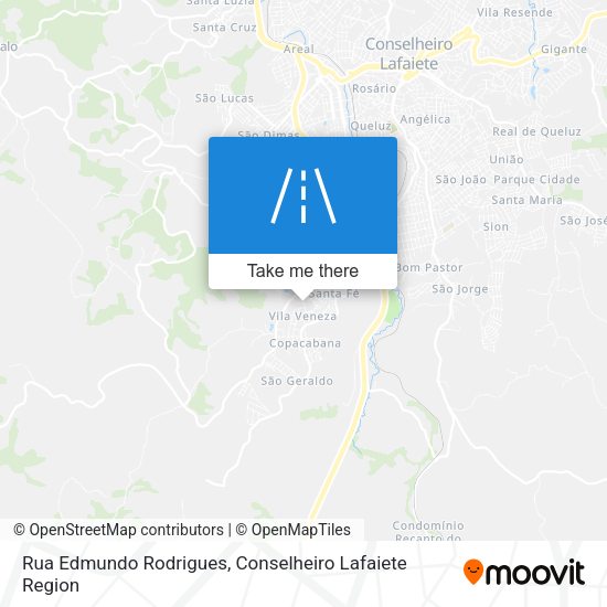 Rua Edmundo Rodrigues map