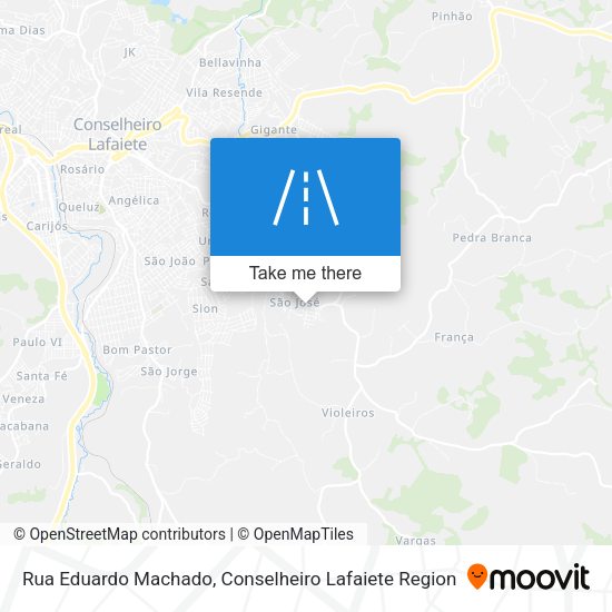 Rua Eduardo Machado map