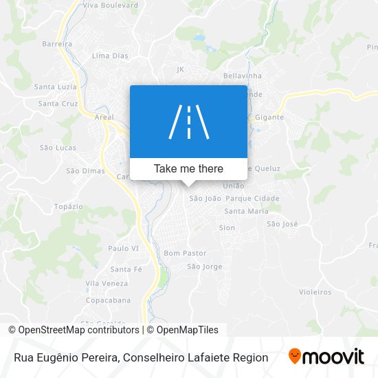 Rua Eugênio Pereira map