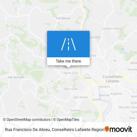 Rua Francisco De Abreu map