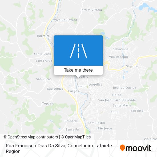 Rua Francisco Dias Da Silva map