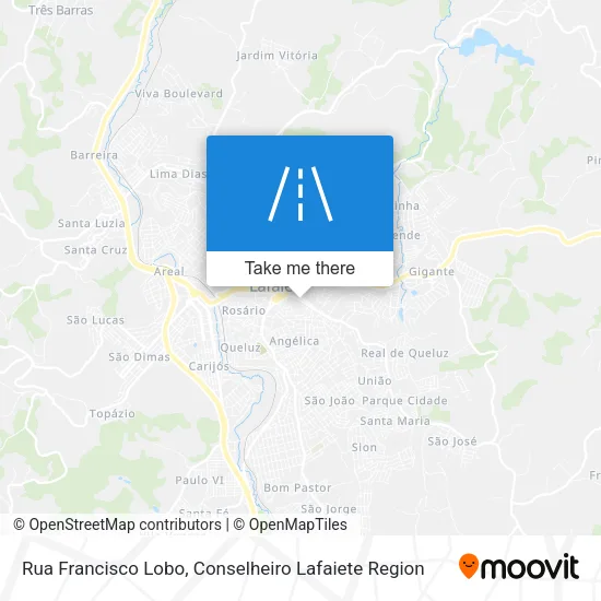 Rua Francisco Lobo map