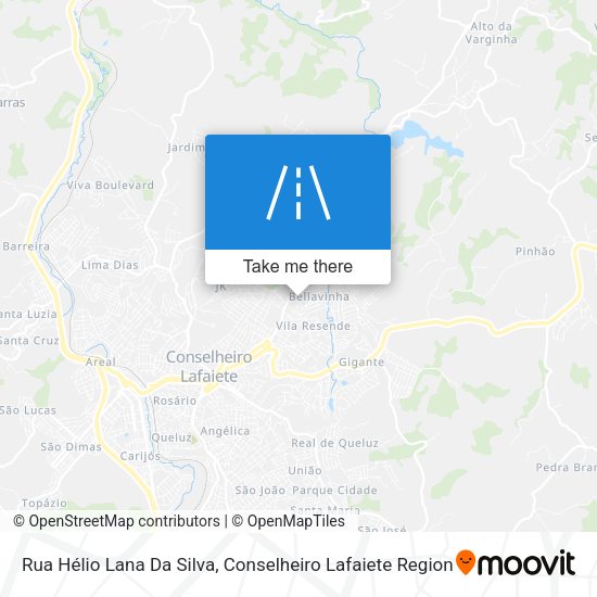 Rua Hélio Lana Da Silva map