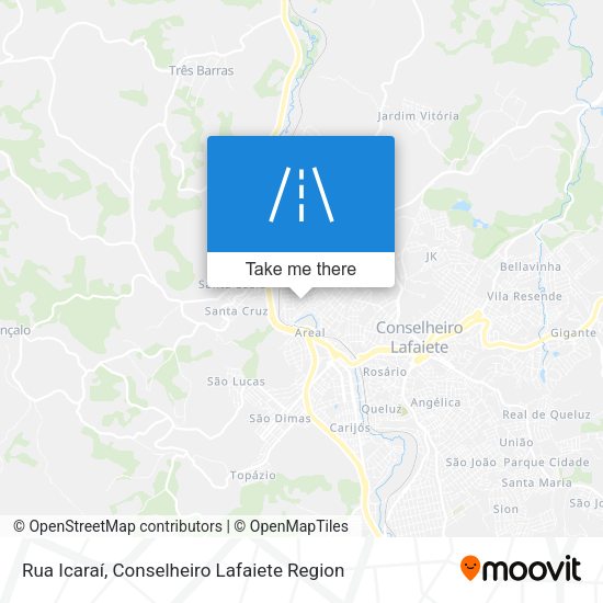 Rua Icaraí map