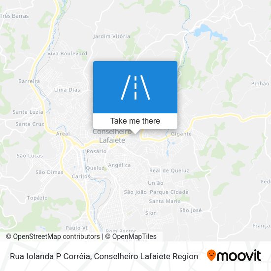 Rua Iolanda P Corrêia map