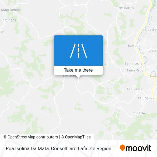 Rua Isolina Da Mata map