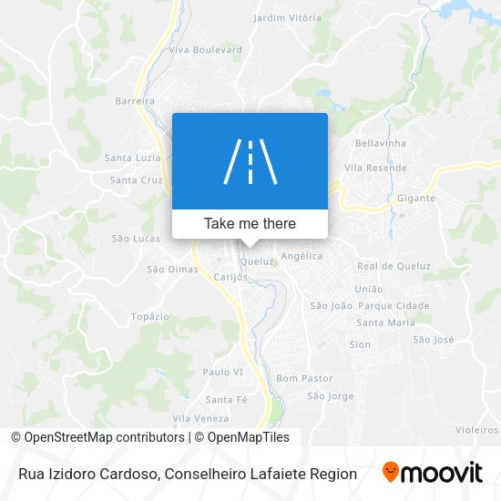 Rua Izidoro Cardoso map