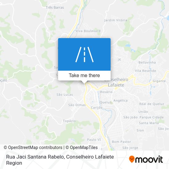 Rua Jaci Santana Rabelo map
