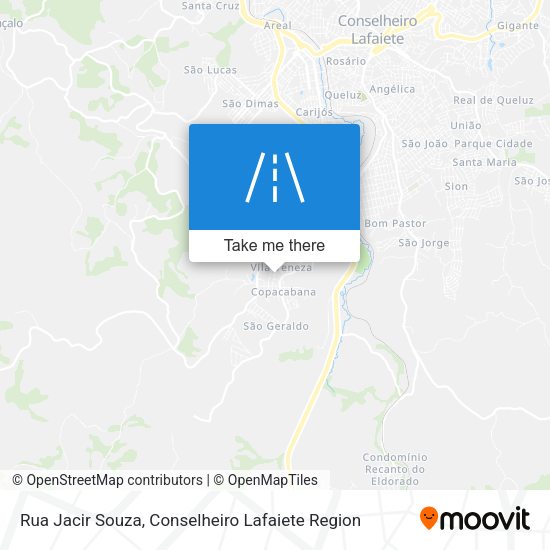 Rua Jacir Souza map