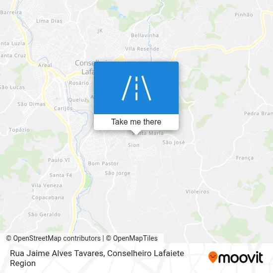 Rua Jaime Alves Tavares map