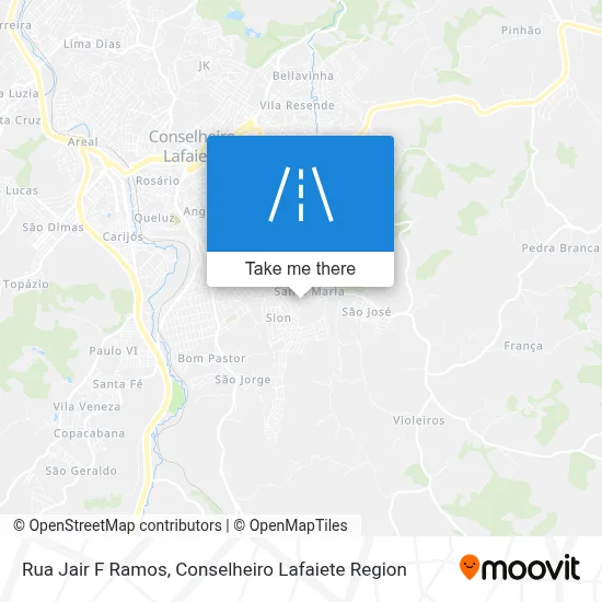Rua Jair F Ramos map