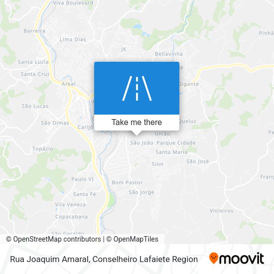 Rua Joaquim Amaral map