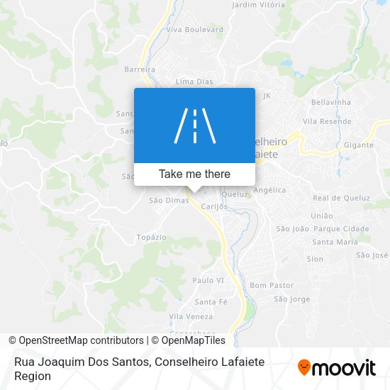 Rua Joaquim Dos Santos map