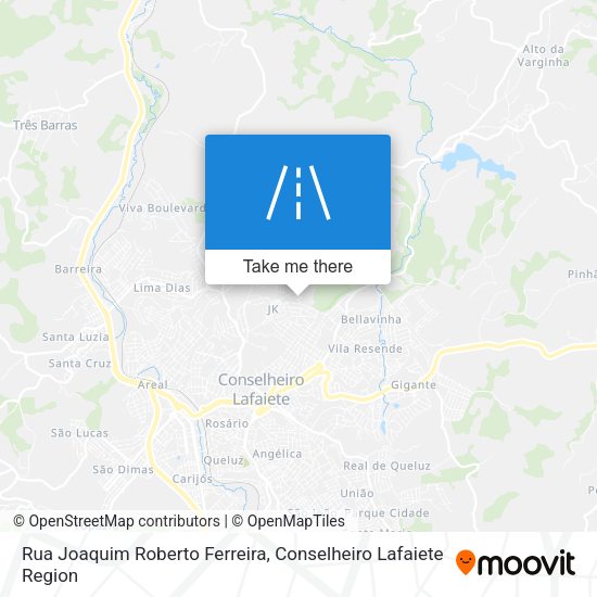 Rua Joaquim Roberto Ferreira map