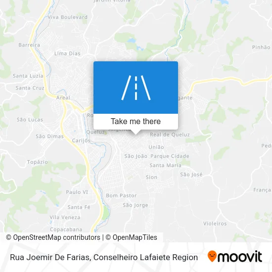 Rua Joemir De Farias map