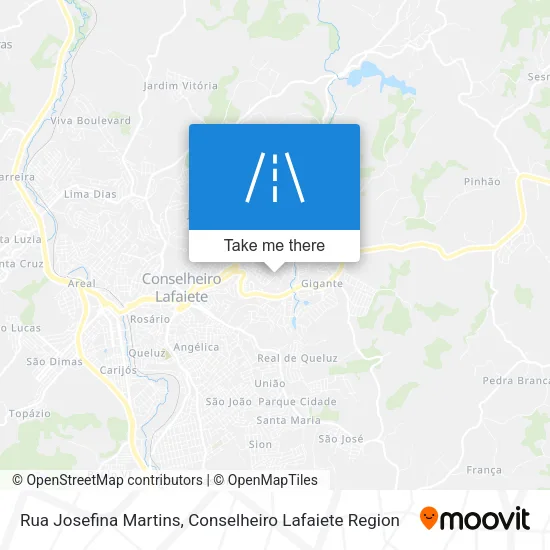 Rua Josefina Martins map