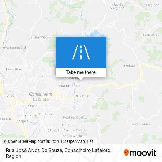Rua José Alves De Souza map