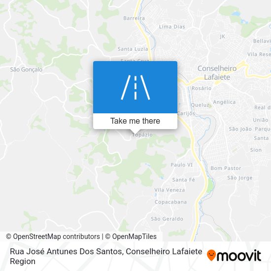Rua José Antunes Dos Santos map