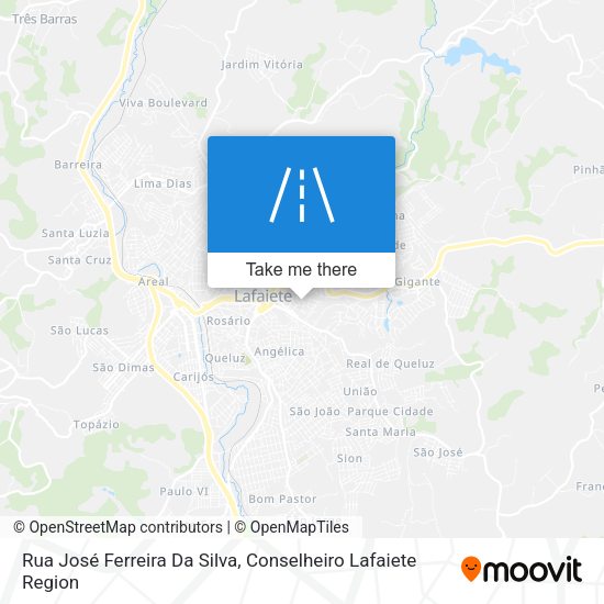 Rua José Ferreira Da Silva map