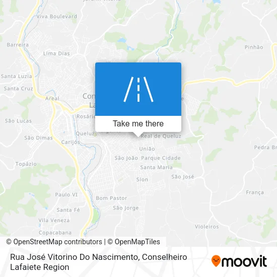 Rua José Vitorino Do Nascimento map