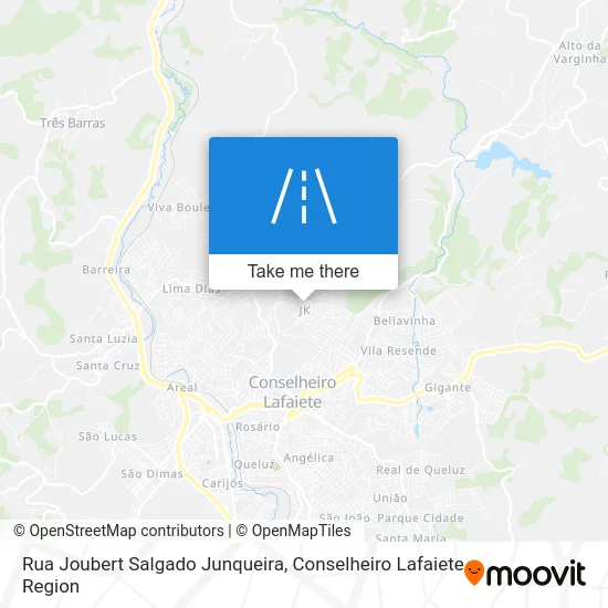Rua Joubert Salgado Junqueira map